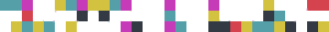 Color-coded visualization of algorithmically randomized sequences
